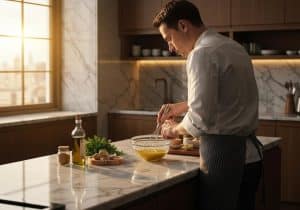 Quelle est la recette de vinaigrette de Cyril Lignac ?