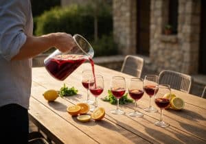 Quelle quantité de sangria pour 20 personnes ?