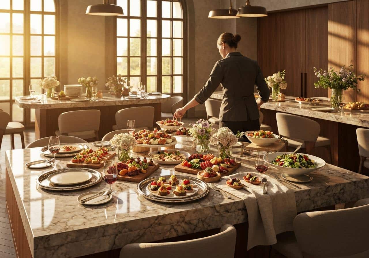 Buffet dînatoire pour 20 personnes