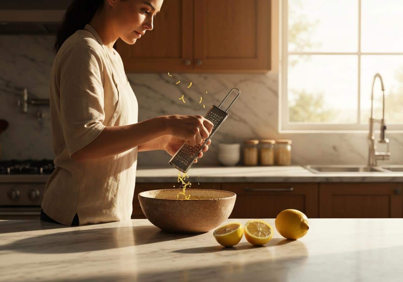 Comment mettre un zeste de citron dans un gâteau ?