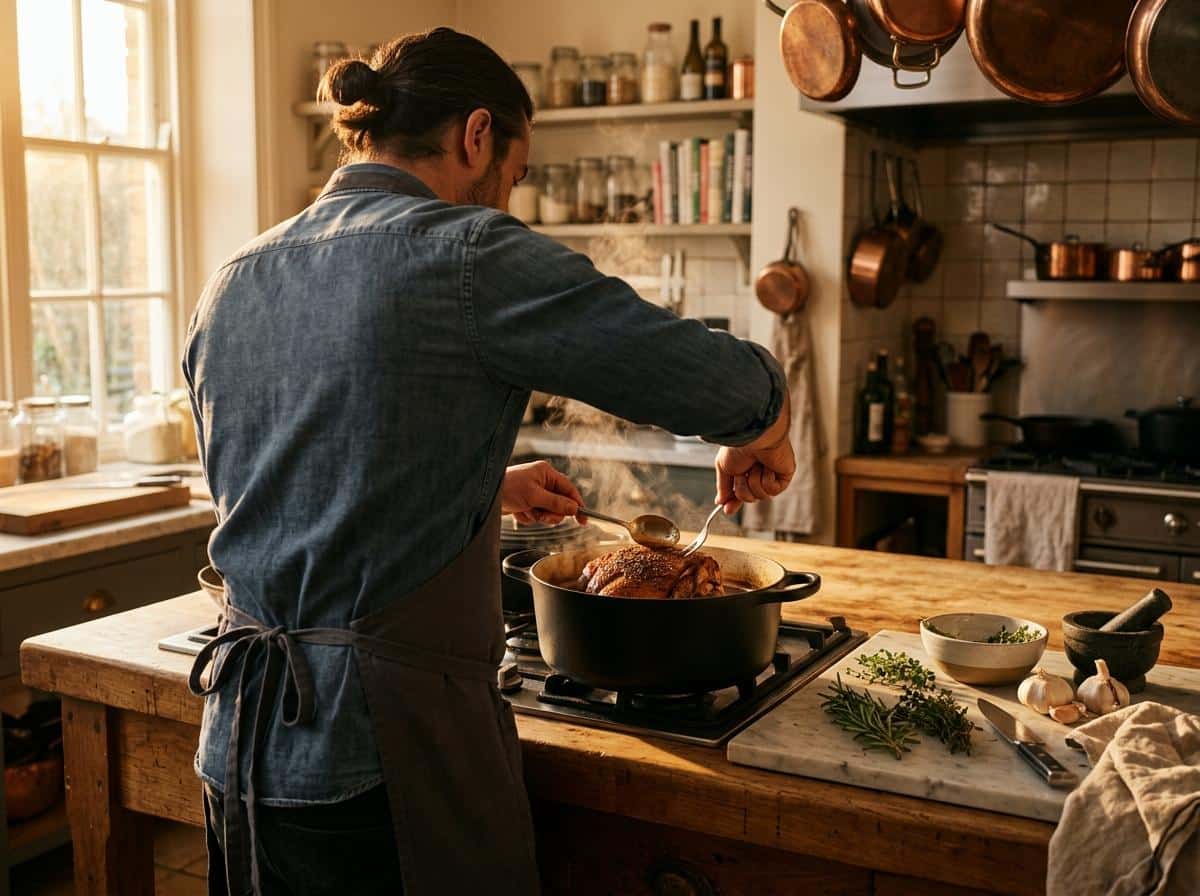 Quelle est la durée de cuisson du porc à basse température ?