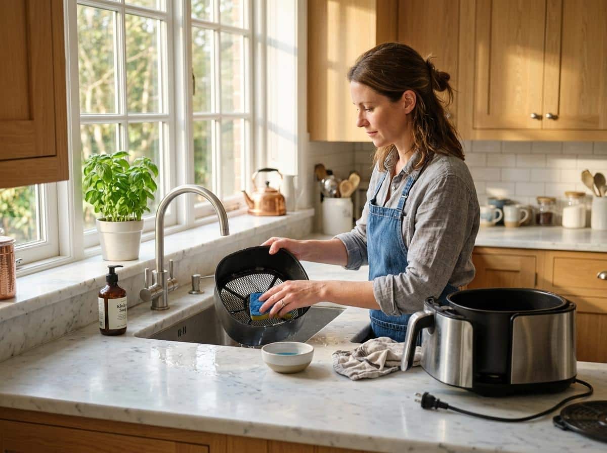 Nettoyage d'un Air Fryer démo