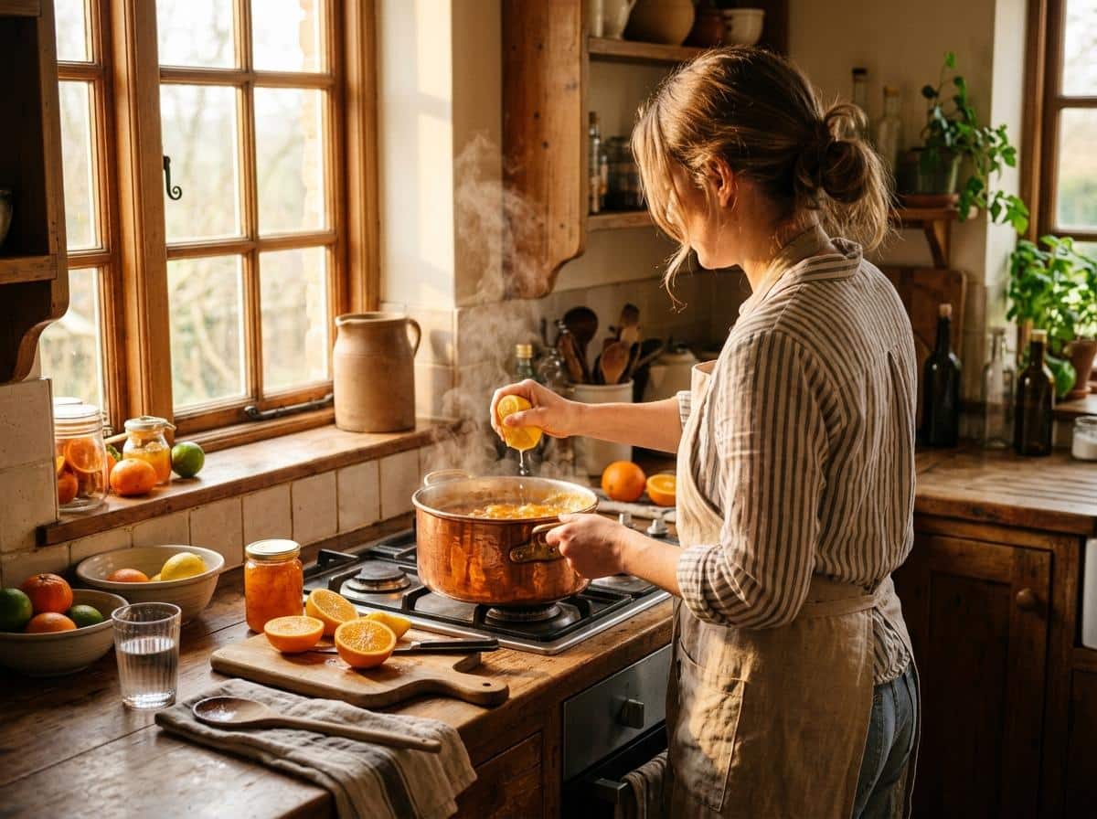 Pourquoi mettre du citron dans la confiture d'orange ?