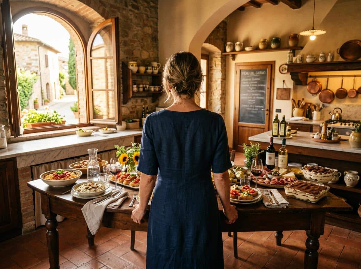 Quels sont 10 plats typiques d'un repas Italien ?