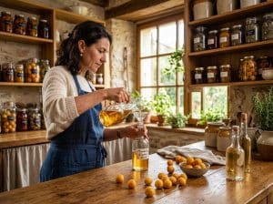 Comment faire de la liqueur de mirabelle avec de l'eau-de-vie ?