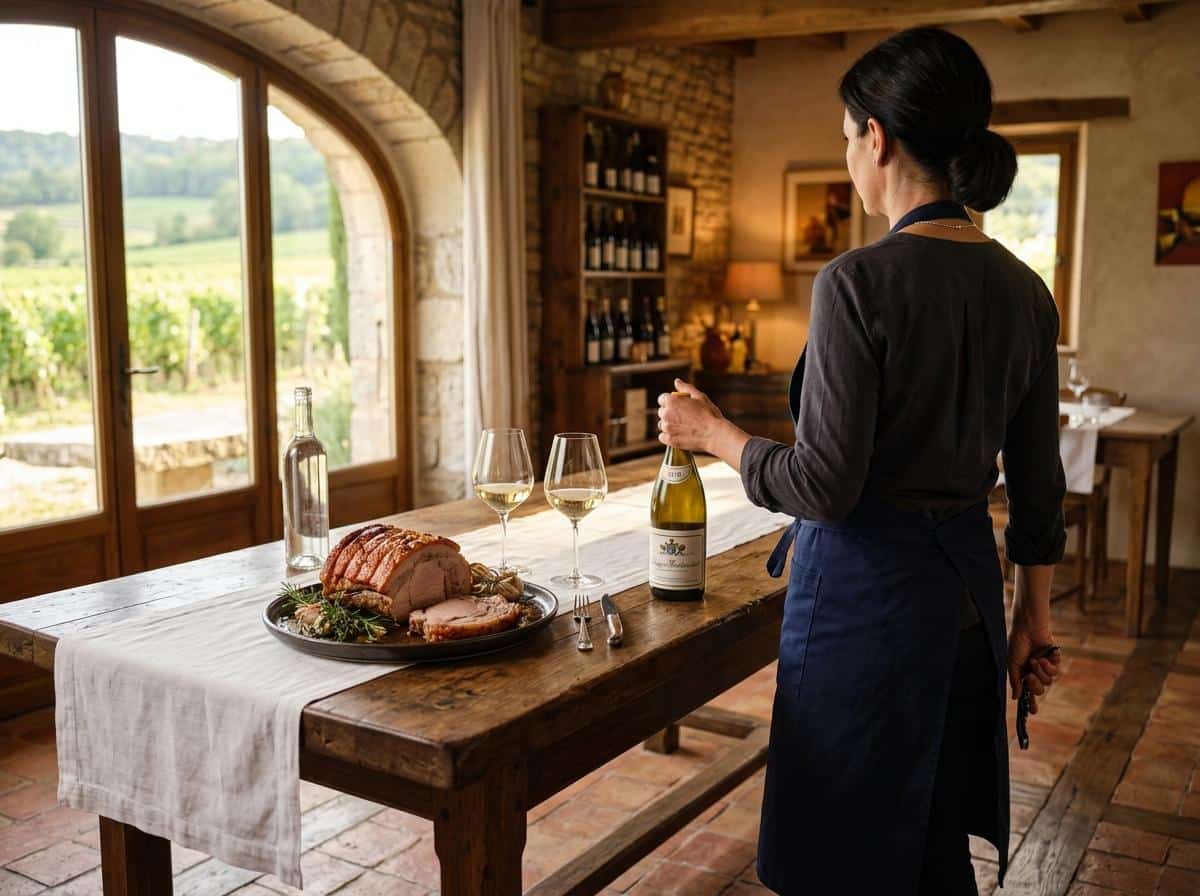 Quel vin s'accorde bien avec un rôti de porc ?