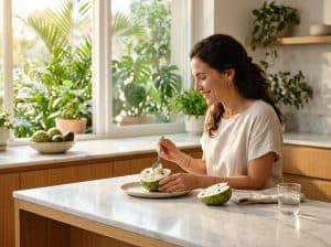 Comment manger de la cherimole ?