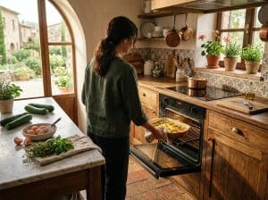Recette courgette au four avec des œufs