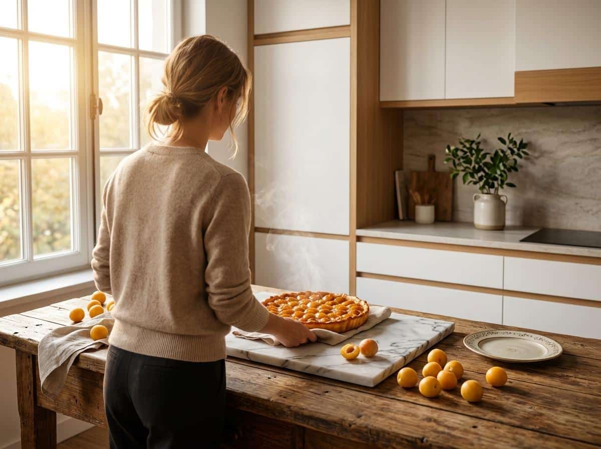 Tarte mirabelles congelées facile