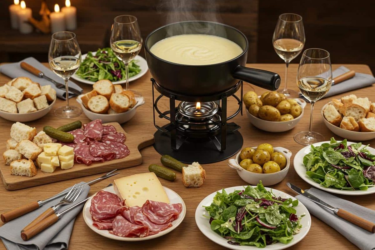 accompagnement pour fondue savoyarde