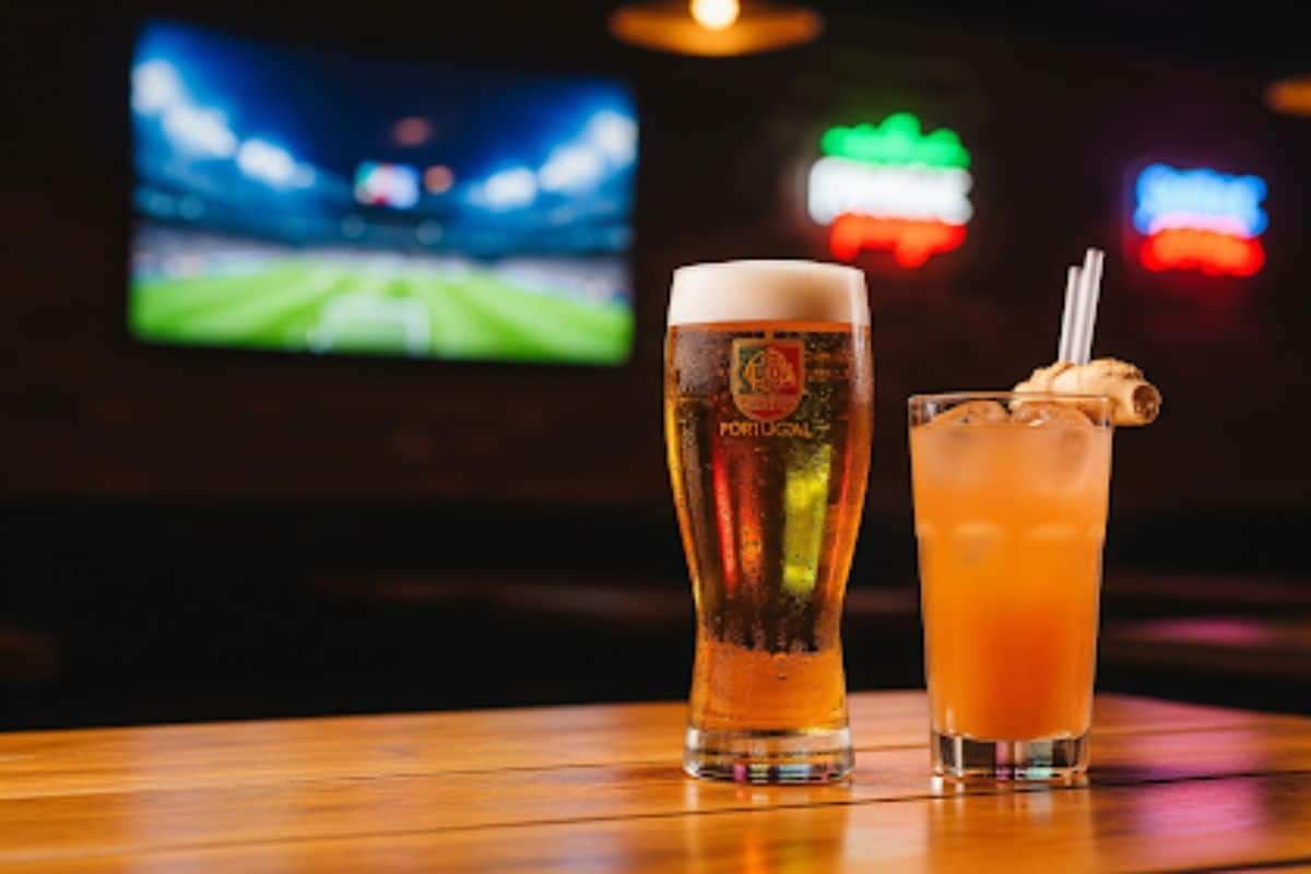 Bière cocktail café