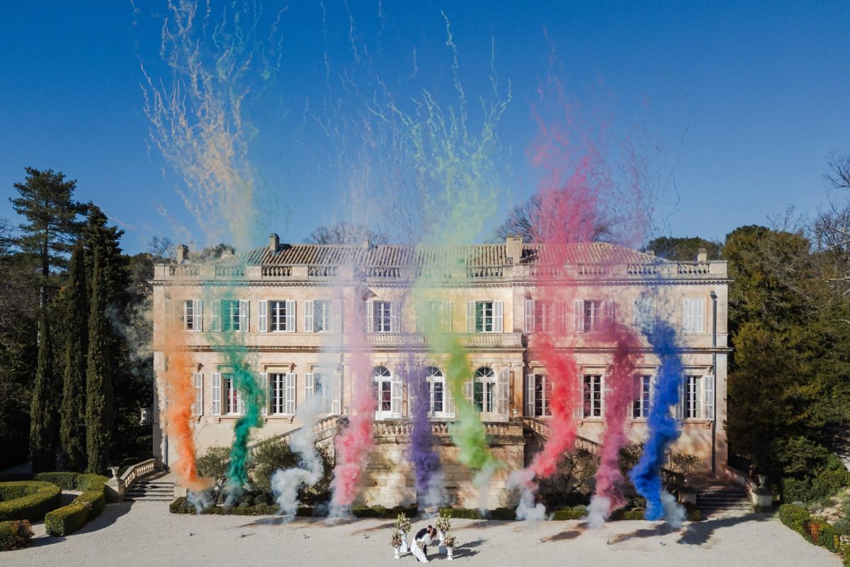 Château pour un mariage