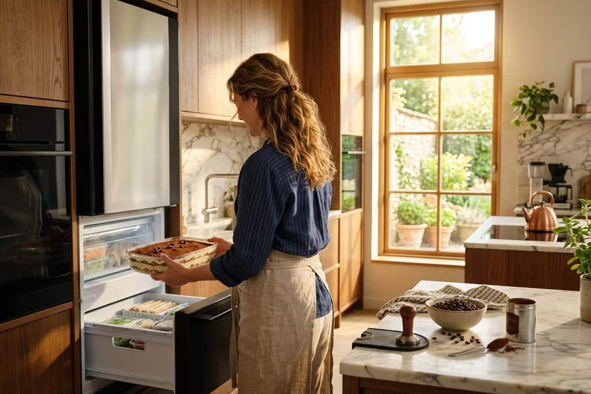 Pourquoi mettre le tiramisu au congélateur ?