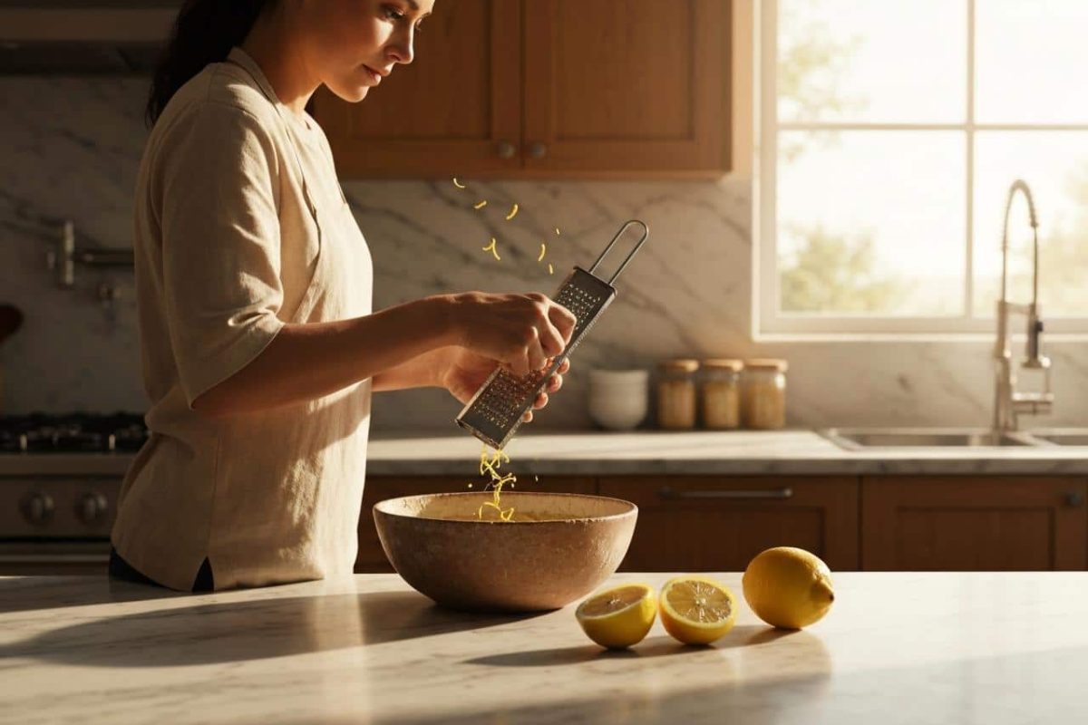 Comment mettre un zeste de citron dans un gâteau ?