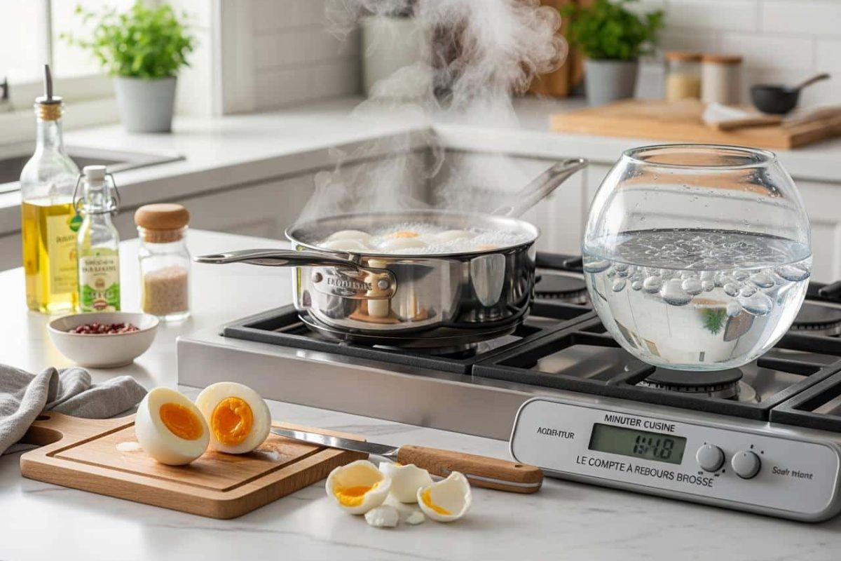 temps de cuisson oeuf dur​