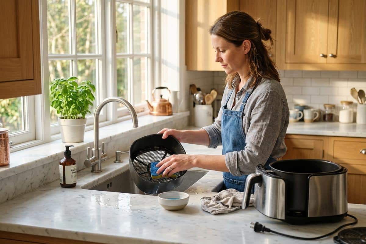 Nettoyage d'un Air Fryer démo