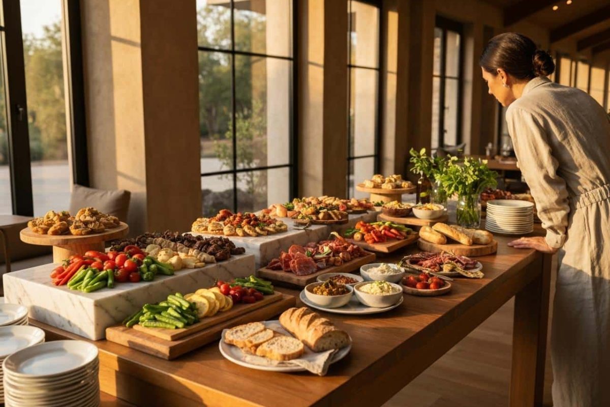 Quelle est une idée simple pour un buffet ?