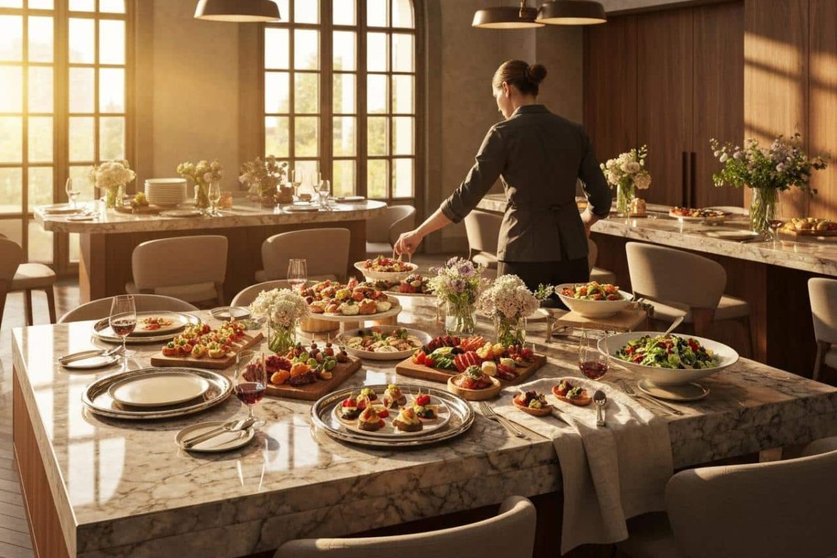 Buffet dînatoire pour 20 personnes