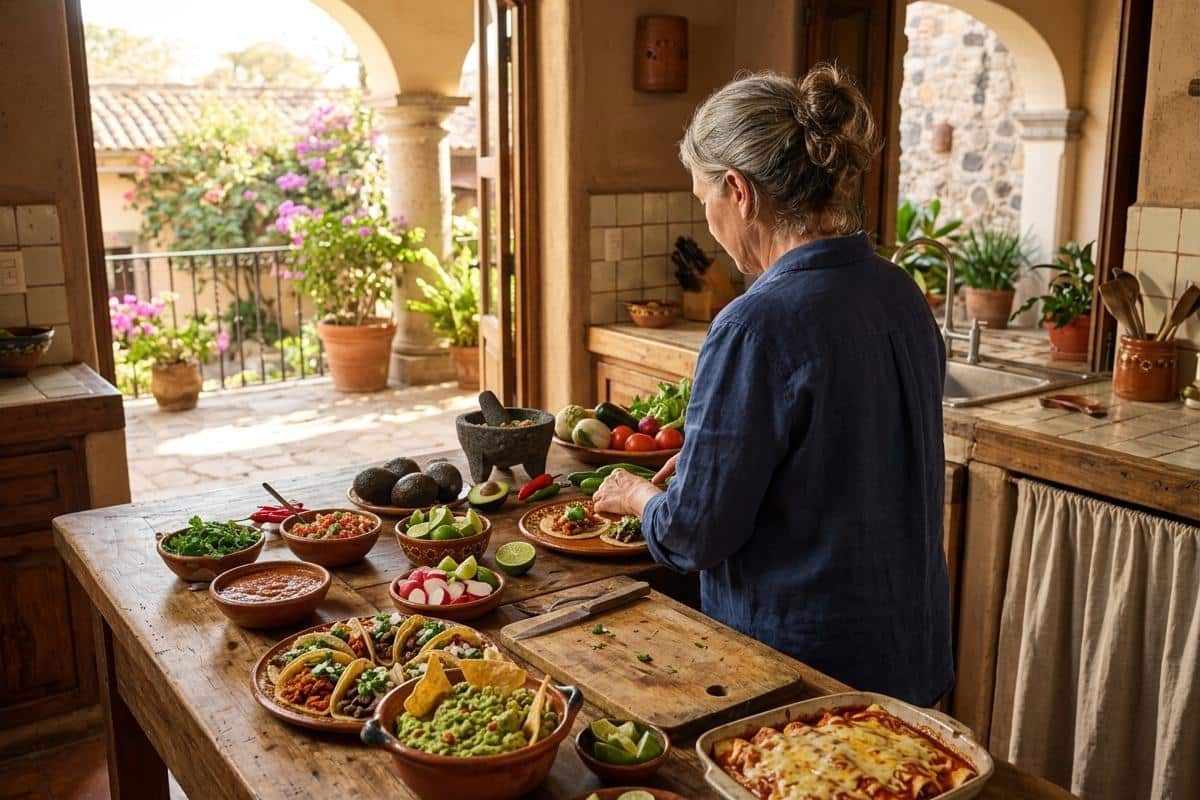 Que peut-on préparer pour un repas à une soirée mexicaine ?