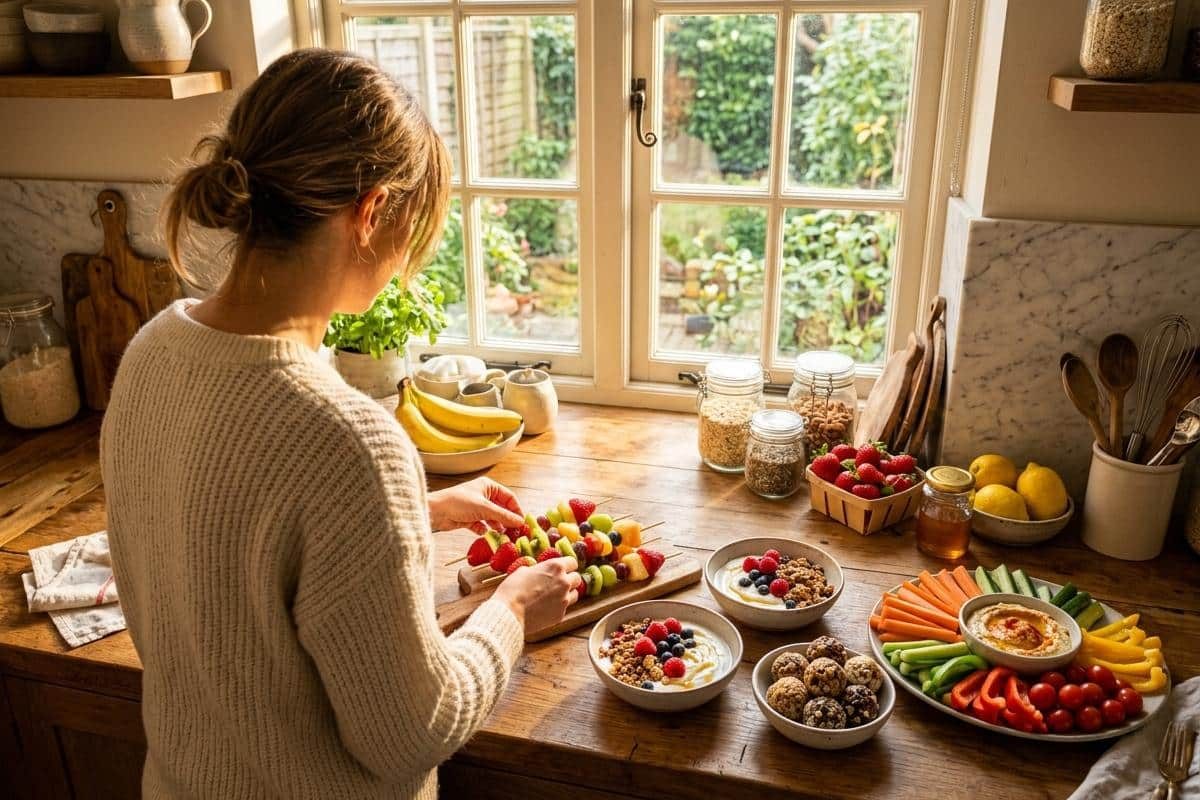 Quelle est une recette de goûter sain pour un enfant ?