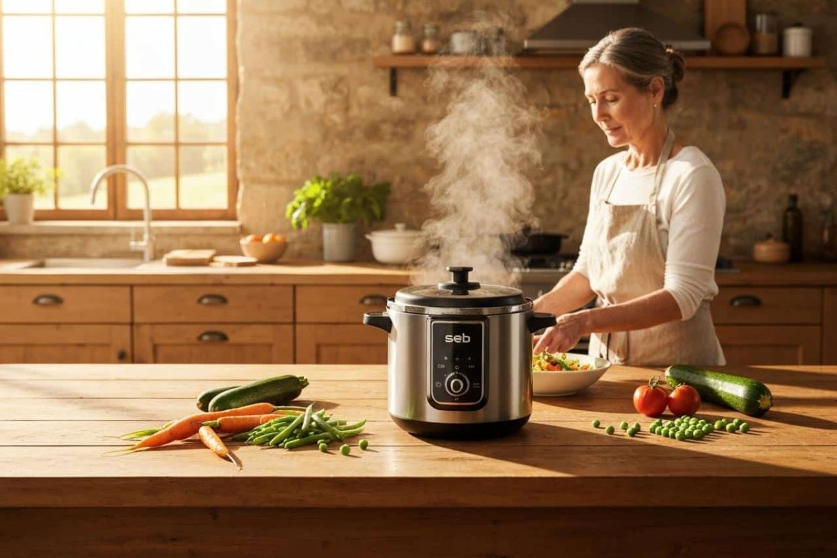 Jardinière de légumes cocotte-minute Seb