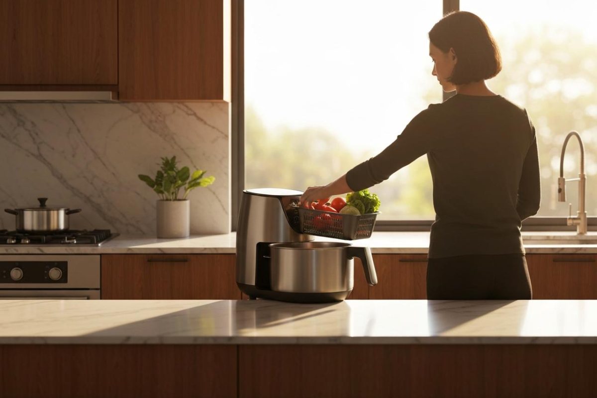 Est-il possible de cuire directement dans la cuve d'un air fryer ?