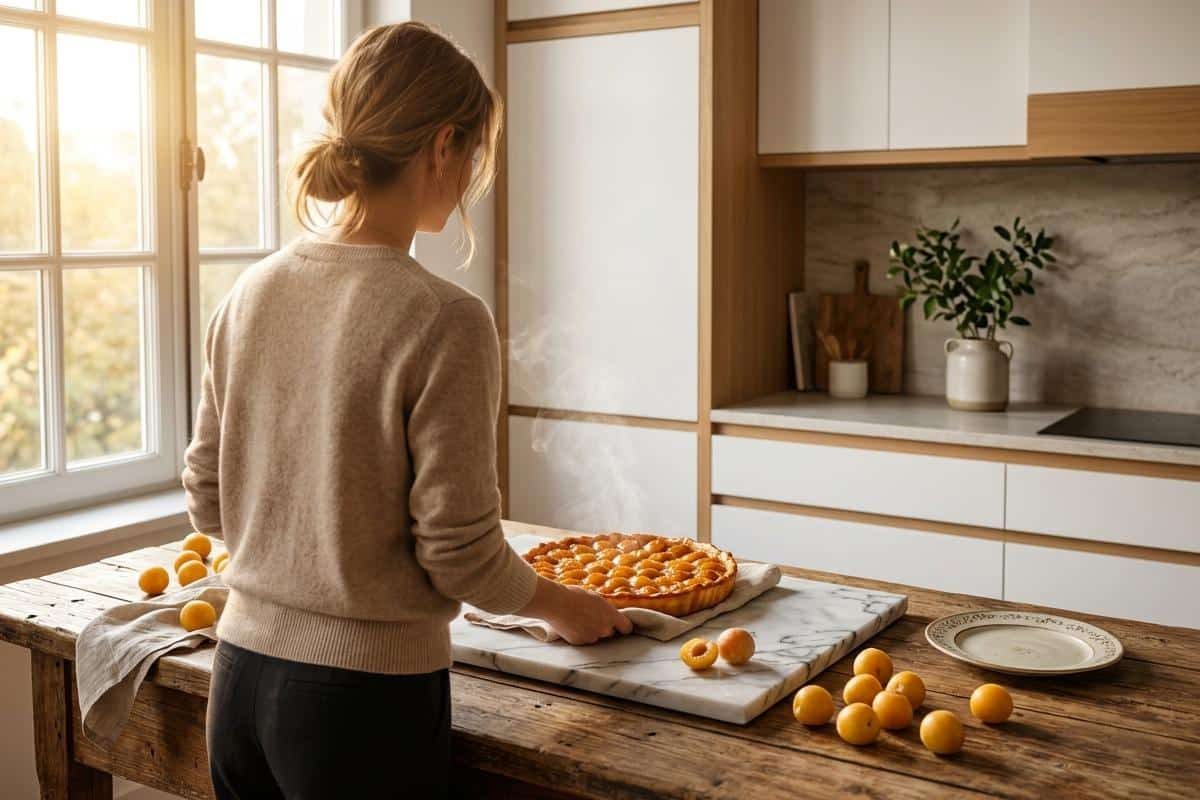 Tarte mirabelles congelées facile