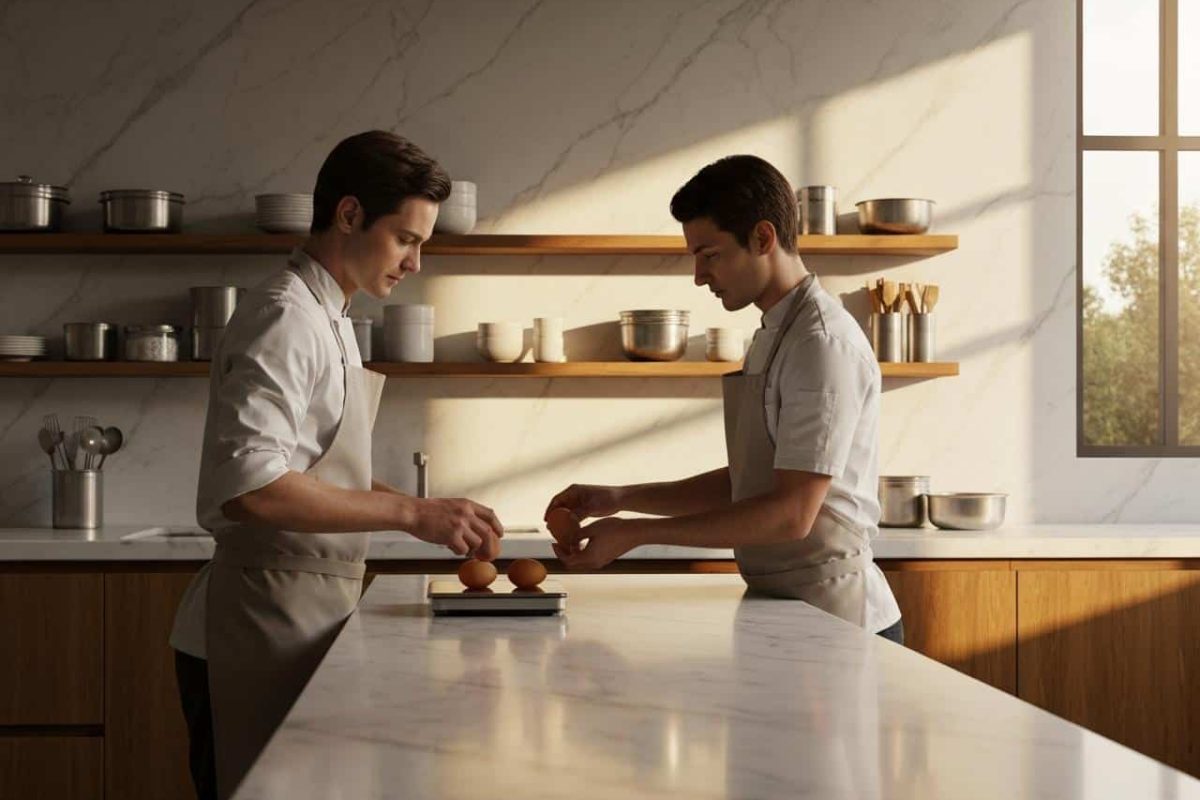 Comment peser les œufs pour la pâtisserie ?