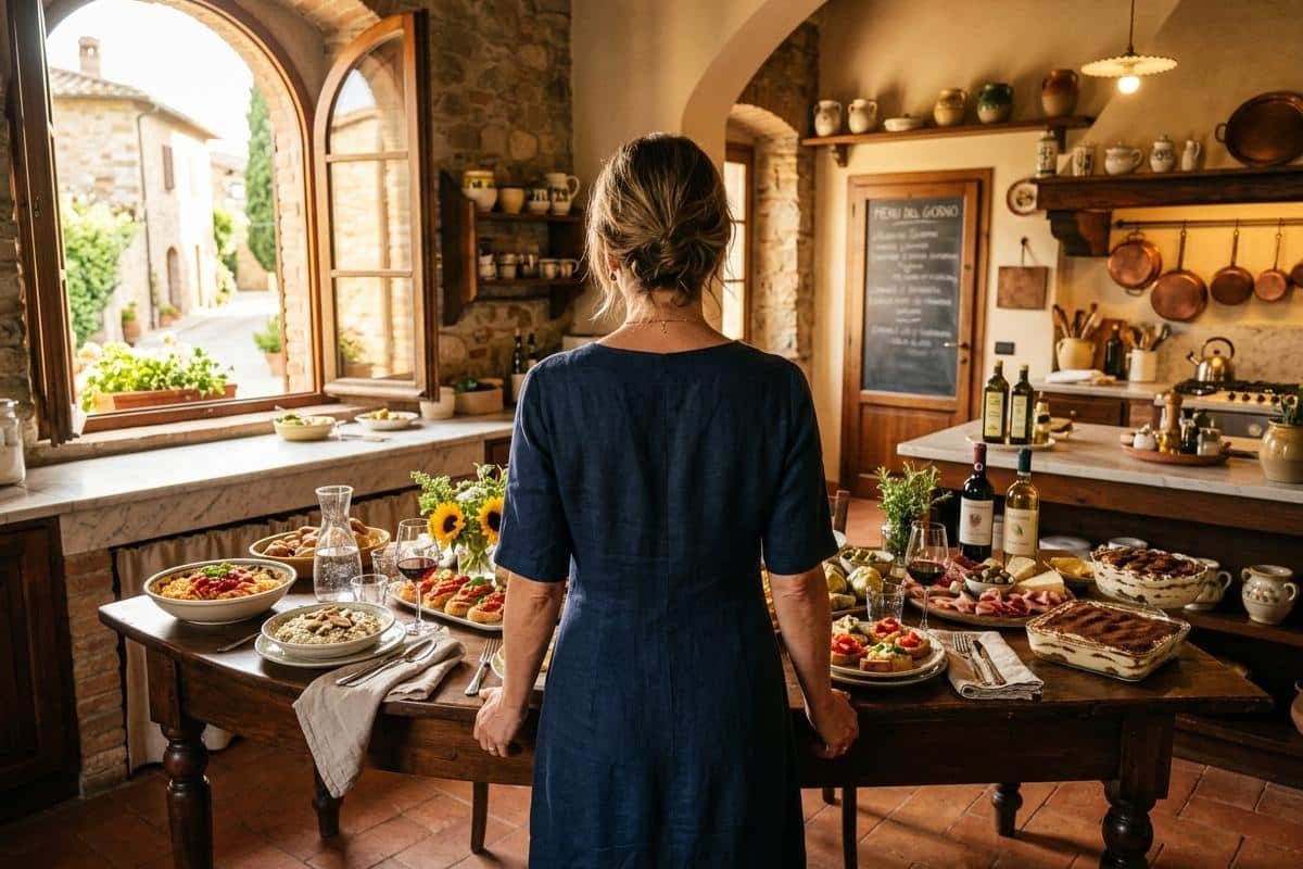 Quels sont 10 plats typiques d'un repas Italien ?